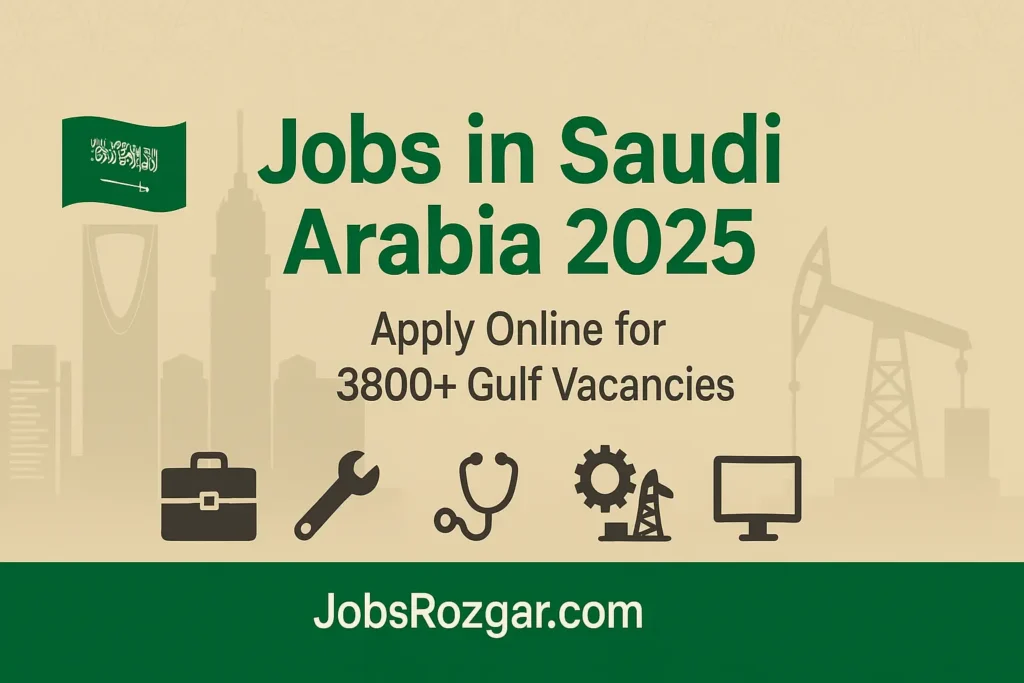 Jobs in Saudi Arabia