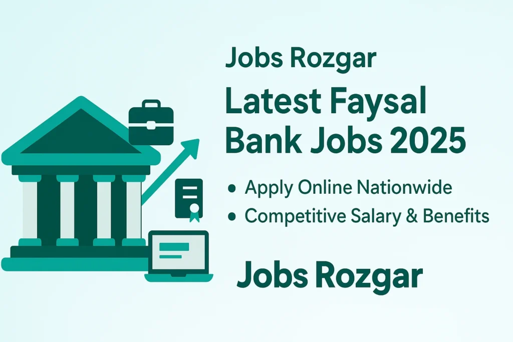 Faysal Bank Jobs 2025