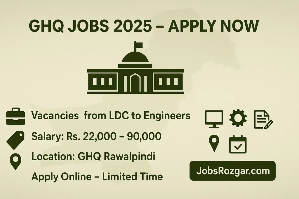 GHQ Jobs 2025