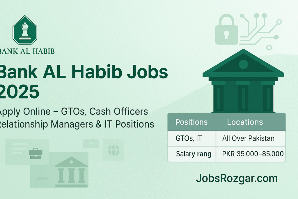 Bank AL Habib Jobs