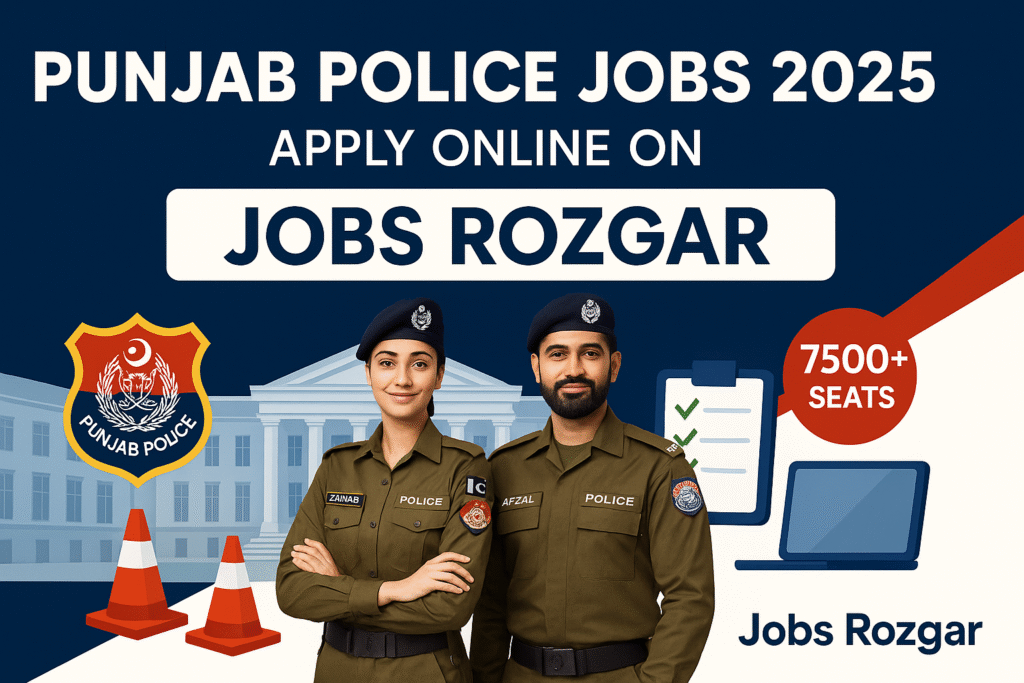 Punjab Police Jobs 2025