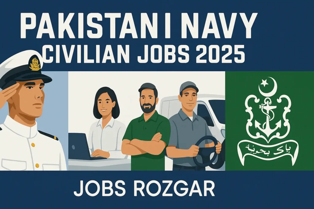 Pakistan Navy Civilian Jobs 2025