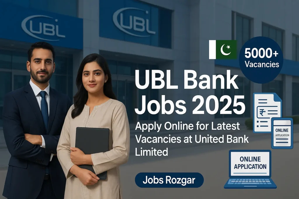 UBL Bank Jobs 2025