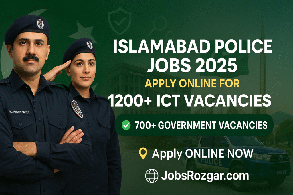 Islamabad Police Jobs