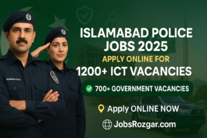 Islamabad Police Jobs
